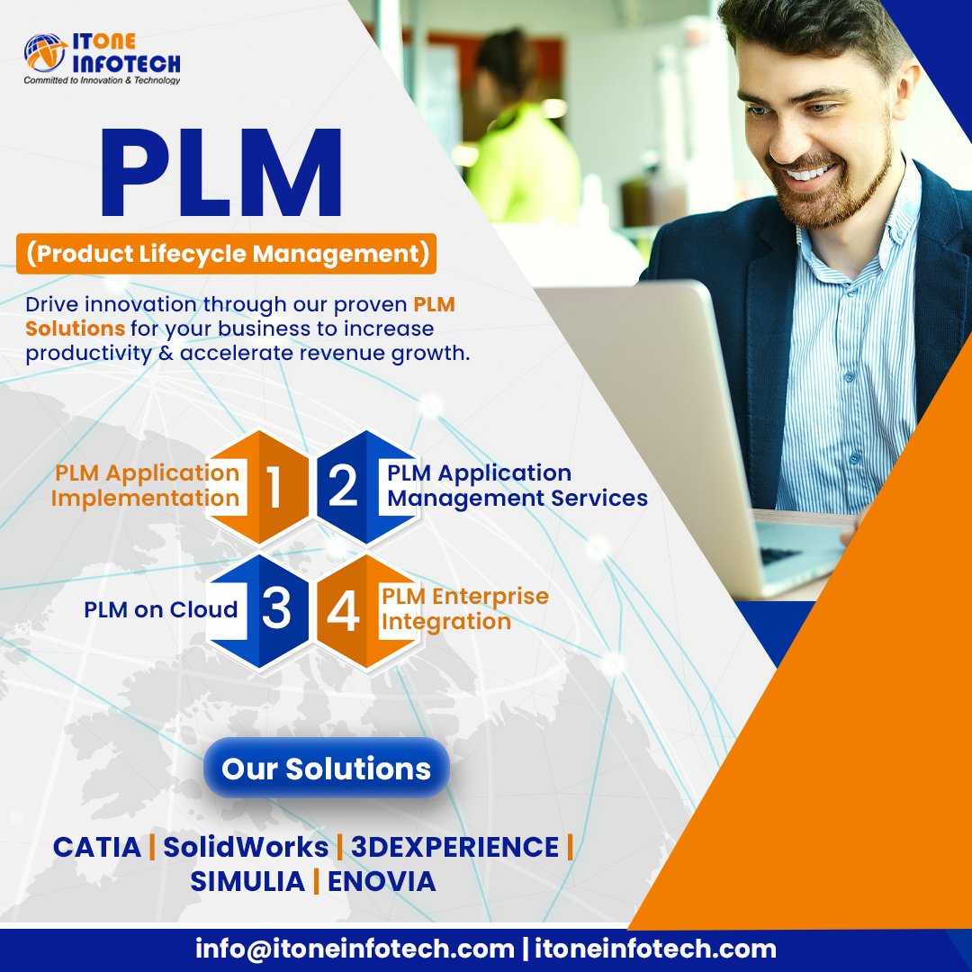 With the ITOne’s intellectual assets, we solve functional and enterprise challenges and innovate to support organizations in fundamentally altering how they manage their product-related activities.

#plm #productlifecyclemanagement #productlifecycle #producerlife #itoneinfotech