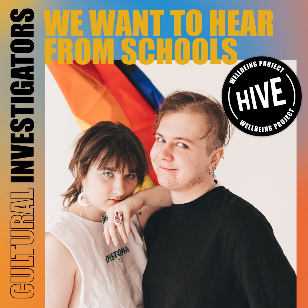 Do you know any schools that run LGBT+ groups who would be interested in creative workshops including in music, dance or photography? We're running a brand new well-being project and we'd love to hear from you. Message or email: projects@hiveonline.org.uk #shrewsbury #shropshire