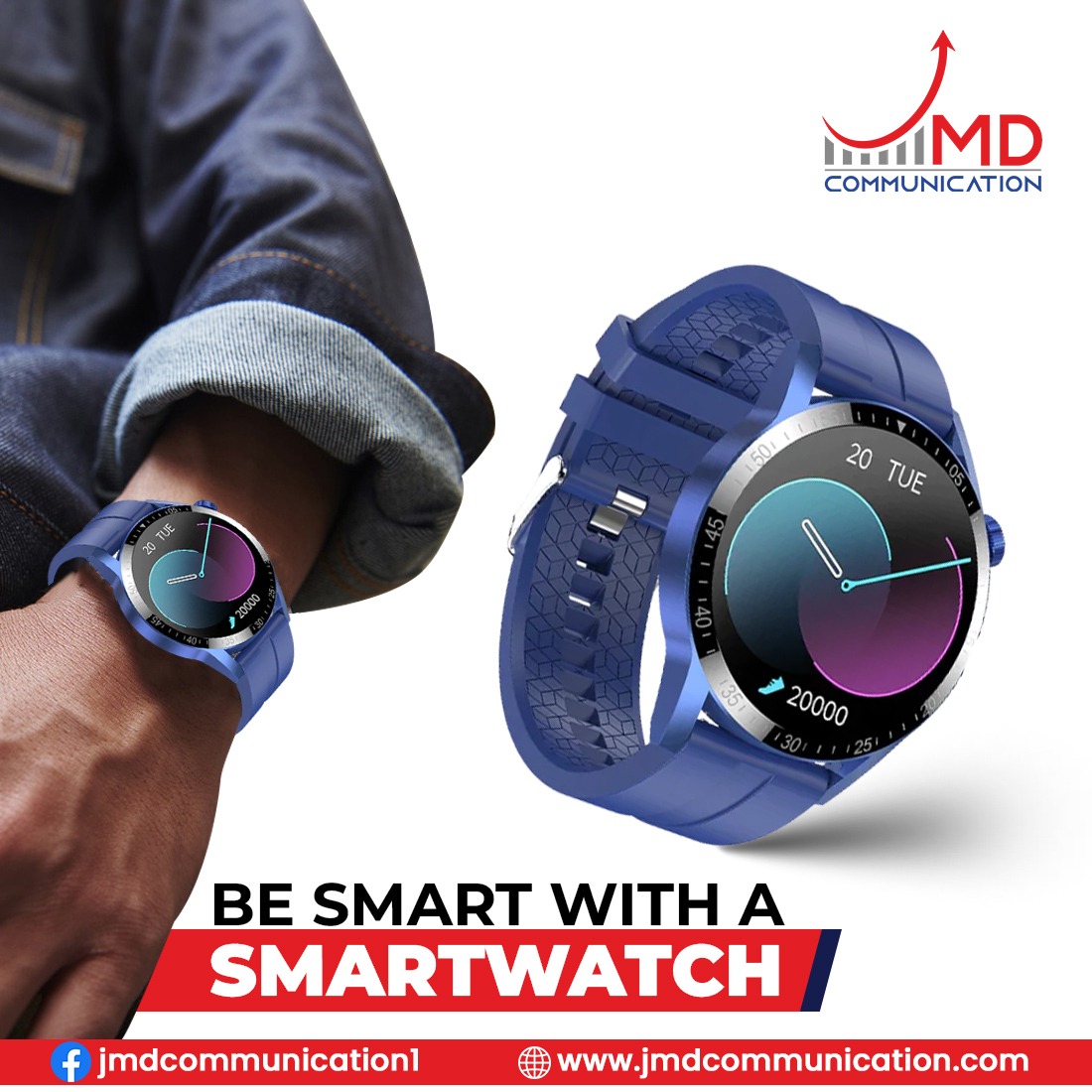 jmdcommunicatio's tweet photo. Fire-Boltt Invincible is the best round dial smartwatch as it offers you a beautiful metallic round dial with various premium features.
For more visit: https://t.co/4bd69S5QFM 

#jmd #jmdcommunication #smartwatch #watch #smartwatchmurah  #watches https://t.co/u4dTJDfHAh