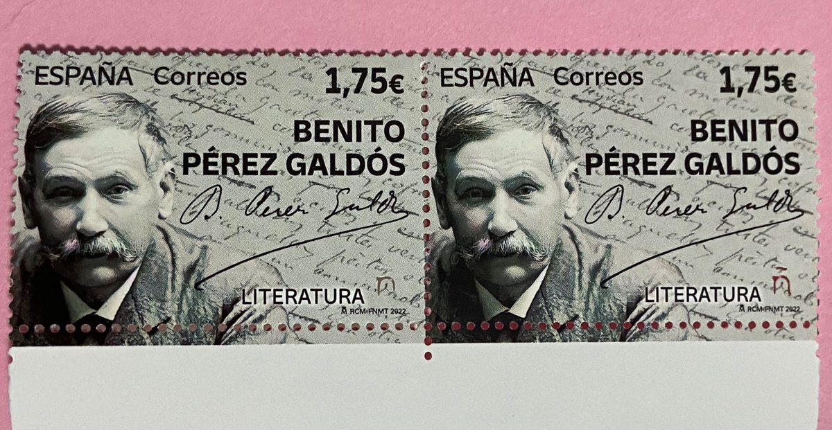 @Philatelovely Another great Spanish writer ✍️ #BenitoPerezGaldos  saludos!