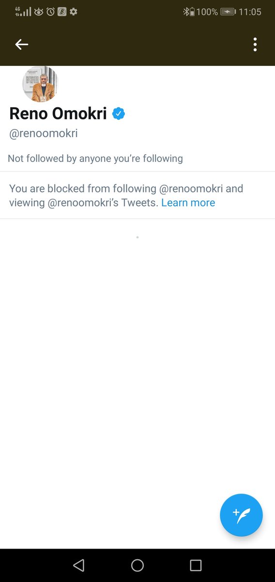 thy_savant's tweet photo. This man Reno is afraid to face the reality and he thinks blocking me will make other people that want the best for Nigeria  allow him rest in peace.

ObiDatti for president
#ObiDattiInJos
#BBTitians https://t.co/aVCSGtvz4S