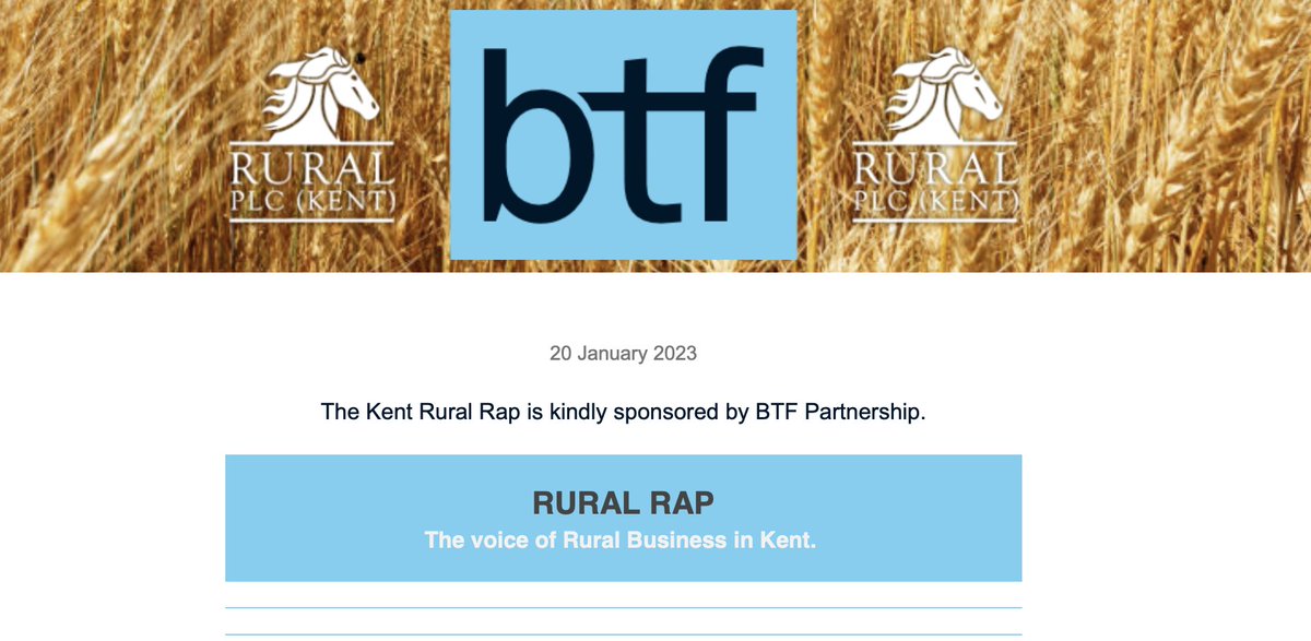 Read this week's Rural Rap with news from across the rural and farming community mailchi.mp/4236f4bae45c/k…