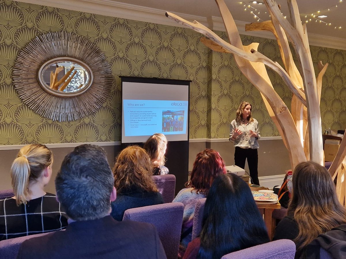 NicolaMaidment's tweet photo. Thank you to everyone who came out to the #ECOllective event yesterday with the 3 brilliant speakers @Greenhousehotel, @Efeca_Forests, @MeasurableUK. And a special thank you to @warrior_agency for letting us be part of the fantastic #sustainable #event! https://t.co/7bN2tOQnVC