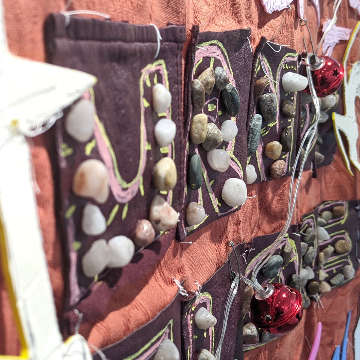 dac_add's tweet photo. Mixed media banners from UAL3 in Arbroath. https://t.co/AydIGtOeRZ