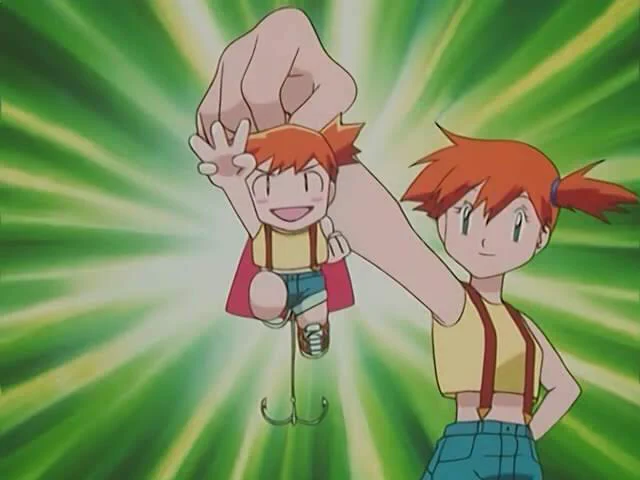 サトシがカスミのルアーをAG編で貰った記憶あるの細かすぎる...#アニポケ #anipoke 