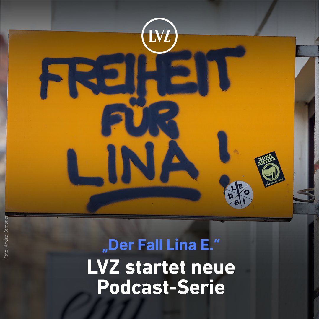 Seit mehr als einem Jahr läuft der Prozess gegen die Gruppe um die Studentin #LinaE. Ein neuer #Podcast der #LVZ beschäftigt sich intensiv mit dem Fall und den Hintergründen. Zum Podcast 👉 bit.ly/3QRowCo