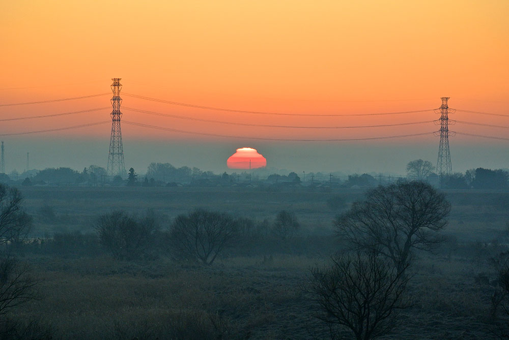 chimura_'s tweet image. #唐突に5年前の写真を載せる見た人もやる 
初日の出と１月３１日の皆既月食