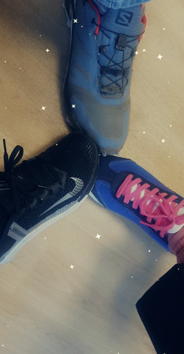 Trendy TVN Trainers supporting "Get Up and Move"