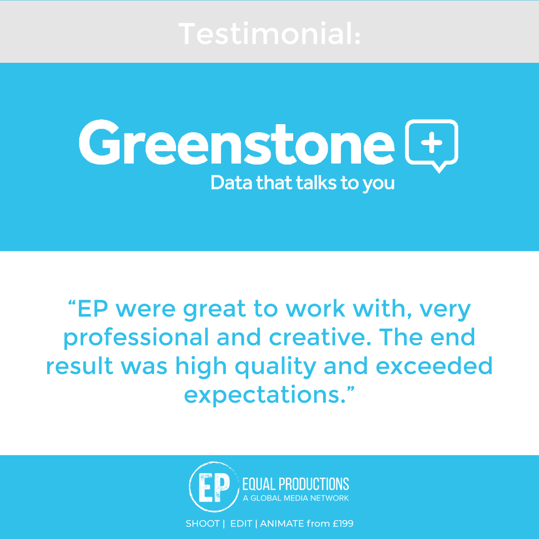 TESTIMONIAL
 We really enjoyed working with <a href="/Greenstoneplus/">Greenstone</a> 
 
Shooting in the UK and US we took the time to get to know the team, conducting interviews and building a shot list to produce an awesome video designed to engage and enlighten viewers on the great work they do.