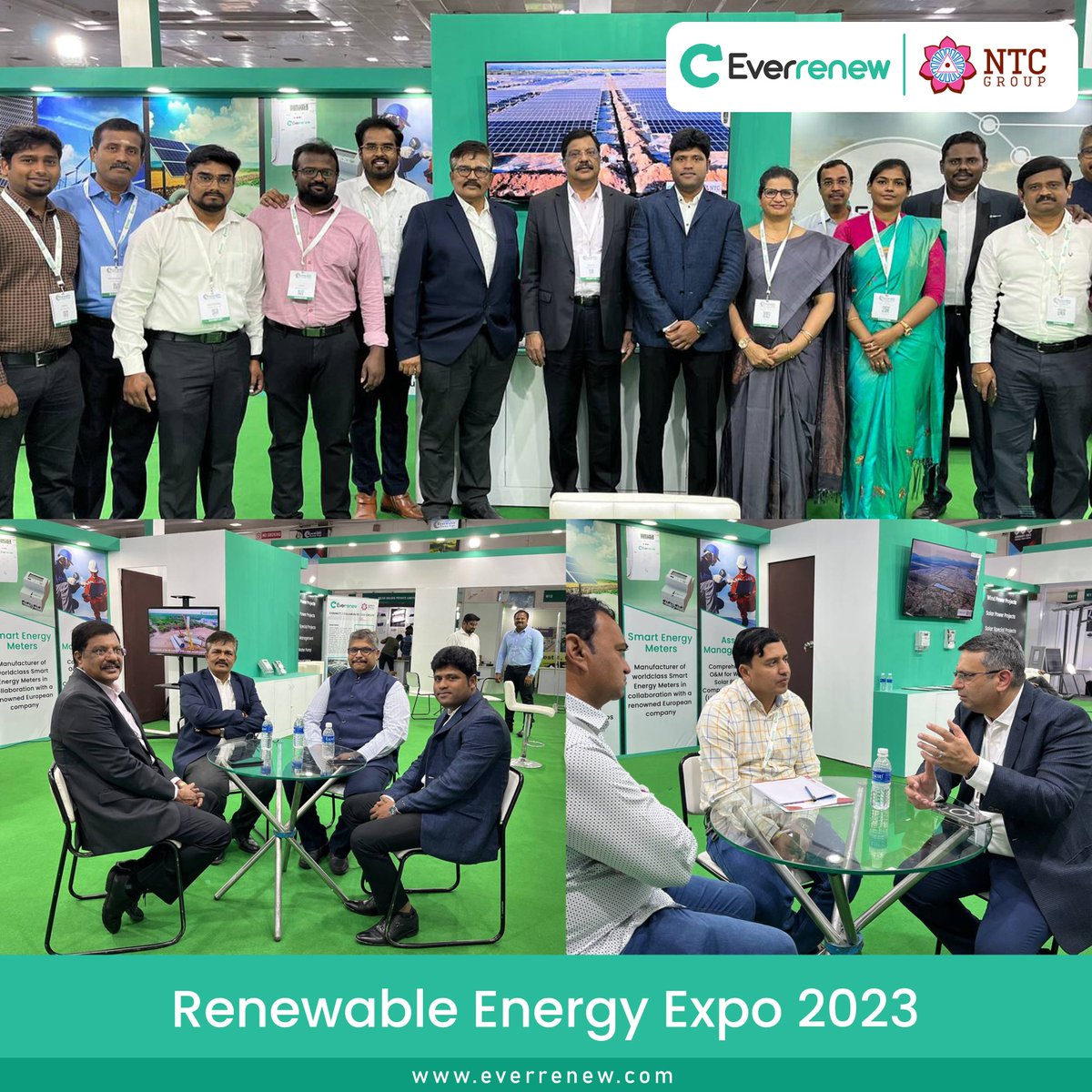 Everrenew Team is in action! Renewable Energy expo 2023 is happening at Chennai Trade Centre ( Jan 20-23). Visit our stall P6C, meet our business experts, Let’s explore new opportunities &amp; collaboration.

#business #opportunities #renewableenergy #solar #windenergy