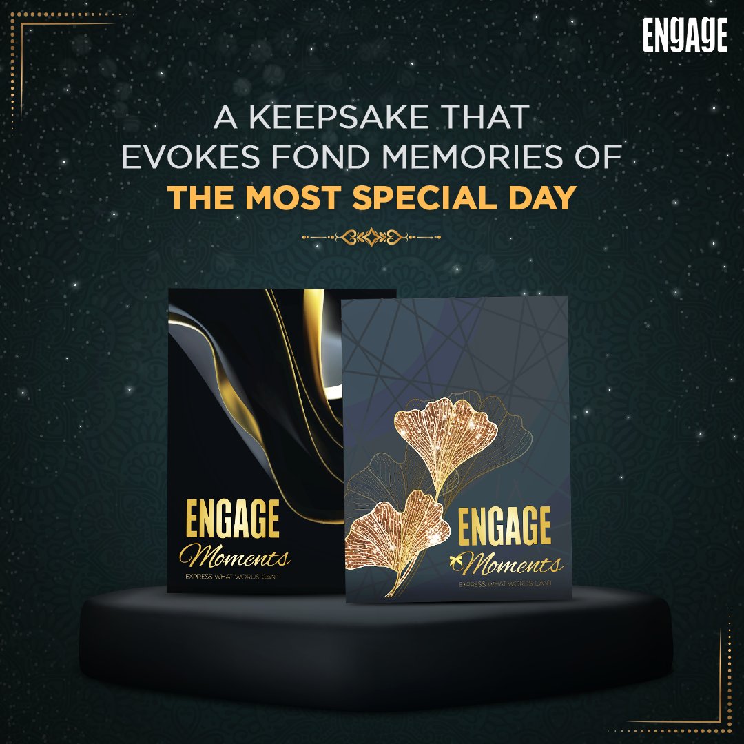 A fragrance that's an ode to the timeless romantic goal of 'happily-ever-after'. An Engage gift box to make a noteworthy experience grander. 

All the bride-to-bes and groom-to-bes, head on to the comment section and drop a heartwarming message for that special person.