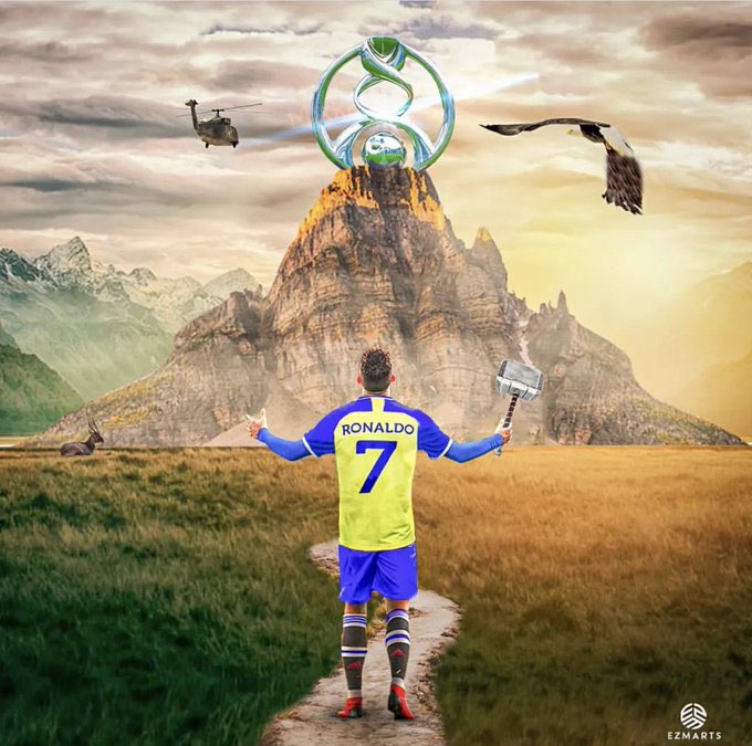 nfc2090's tweet photo. @Cristiano New #history will be written by the #LEGEND #CR7 in the continent of #Asia after finishing all the pages of history of #Europe ⚽️
#ACL
#ACL2023
#KEEP_FIGHTING 💪🏻 https://t.co/oapWLIe7PS