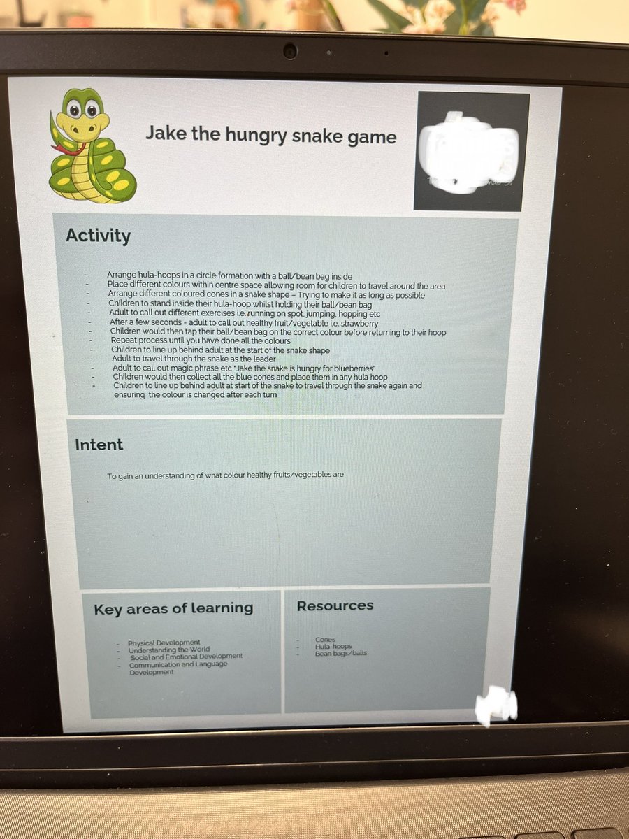 JackAyton3's tweet photo. New game i created for this months focus on healthy eating 🥗 #PE #EYFS https://t.co/OTXhoXvwW0