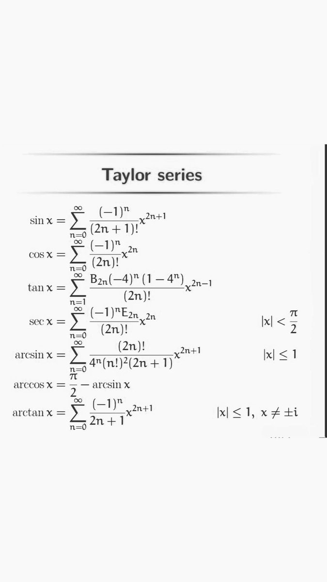 mohebiasad's tweet photo. Taylor Series

#Ordinary #Differential #Equations 
#Triangle #geometry #Trianglegeometry  #Mathematics  #Algebra  #LinearAlgebra  #Integral  #Derivative  #TeachingMathematics  #Mathematicalformulas  #mathematicalanalysis https://t.co/ZdKhcaYLPS