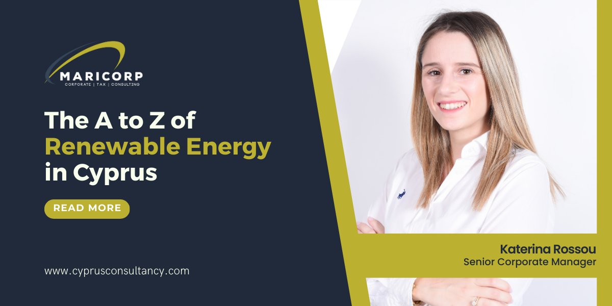 MariCorpCy's tweet photo. The A to Z of Renewable Energy in Cyprus 🇨🇾
Read the full article here 🌐 https://t.co/5nOKAZsDgH

#MariCorp #Cyprus #CorporateServicesCyprus #Consultancy #RenewableEnergy https://t.co/gMMK5m6hoX