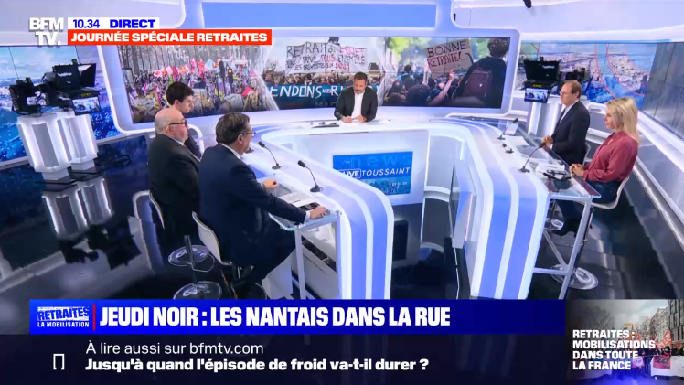 📺#AUDIENCES - 19.01 🔴@LeLiveToussaint sur @BFMTV (9h/11h50) ➡️2ÈME CHAÎNE DE FRANCE ➡️1ÈRE CHAÎNE TNT & INFO ➡️11,9% PDA ➡️484 000 téléspectateurs en moyenne ➡️3,3 millions de téléspectateurs en cumulé Tsp 25/49 ➡️1ÈRE CHAÎNE DE FRANCE ➡️11% PDA