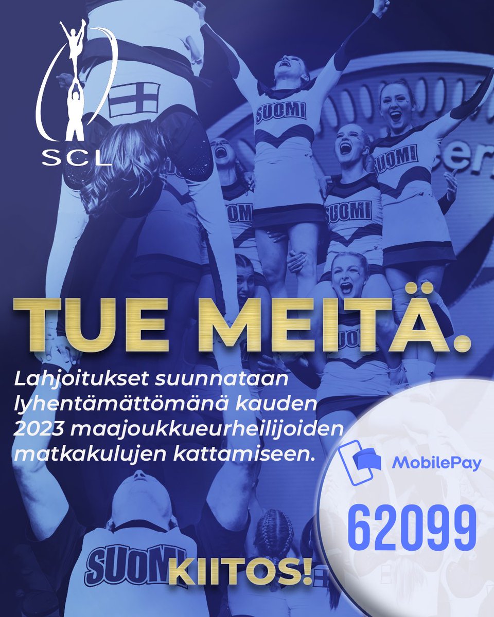 Suomen Cheerleadingliitto tweet media