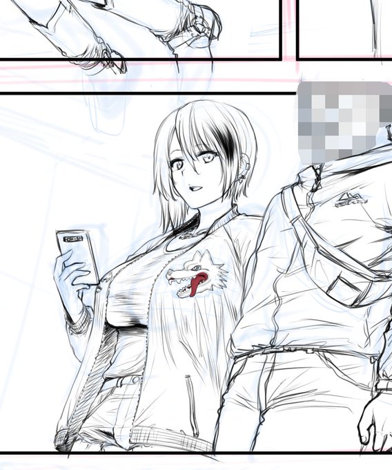 そこそこ可愛く描けた気がする。 