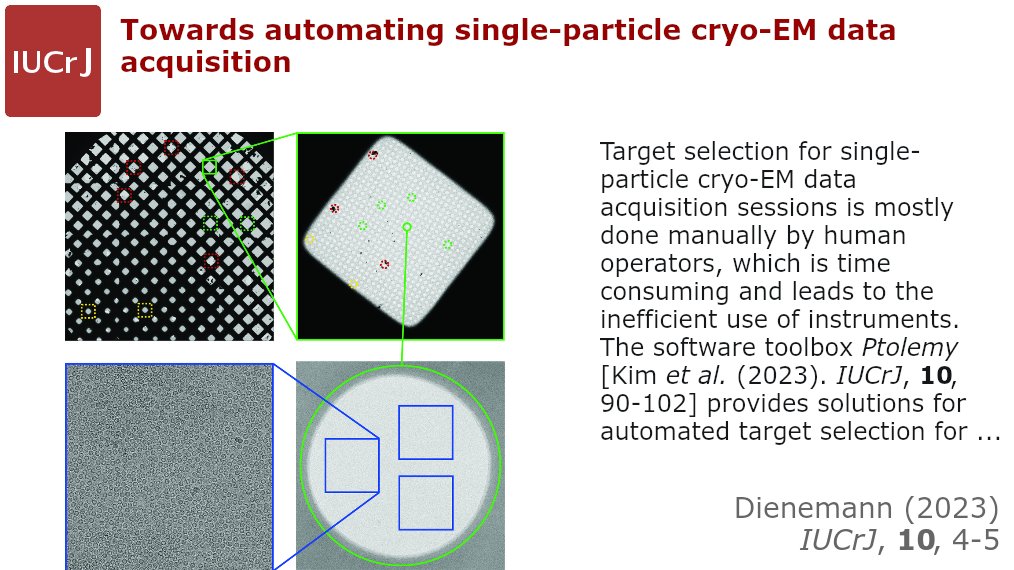 IUCrJ's tweet photo. Automating single-particle cryo-EM data acquisition @IUCrJ #CryoEM #SingleParticleCryoEM #DataAcquisition https://t.co/ro2XAnXvzk @mpi_nat #automation #machinelearning #commentary @IUCr #openaccess https://t.co/sk9I4pDnPn
