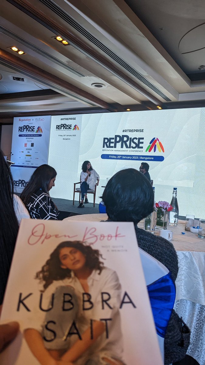 TriptiTripathi7's tweet photo. @KubbraSait in the house!
#RTREPRISE https://t.co/PJoKyOwDos