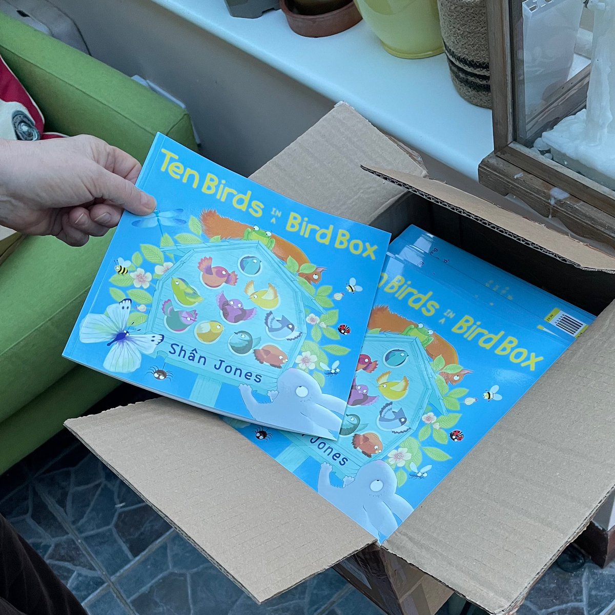 oklahomanights's tweet photo. It’s finally here ! Ten Birds in a Bird Box my first published book for children ….. a rhyming counting book for the under 5’s about ten baby birds learning to fly, and a gentle message about overcoming your fears with the help of friends and family #babybirds #youcandoit https://t.co/1ejT93cQez