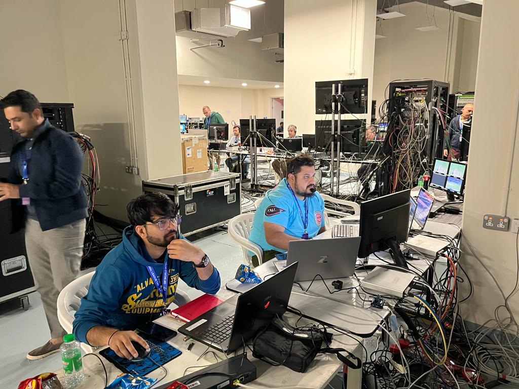 sunsetandvine's tweet image. Starting 2023 the right way 🇦🇪🏏

Another first for us this year, as we're out in the United Arab Emirates producing the inaugural #DPWorldILT20. It started with a bang and the competition's just getting warmed up! 

 #ALeagueApart @ILT20Official