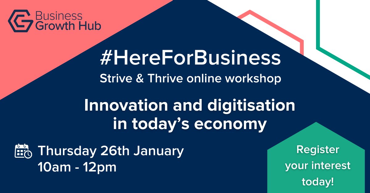 CMDigitalNW's tweet photo. 👍Join the next @BizGrowthHub online &amp; interactive workshop for #GreaterManchester business owners: ‘Innovation and digitisation in today’s economy’.
Thurs 26th Jan - 10am
Find out more and register your interest👇
https://t.co/P5v9BKUsX5
#HereForBusiness #UKSPF https://t.co/F4vNds4WFG