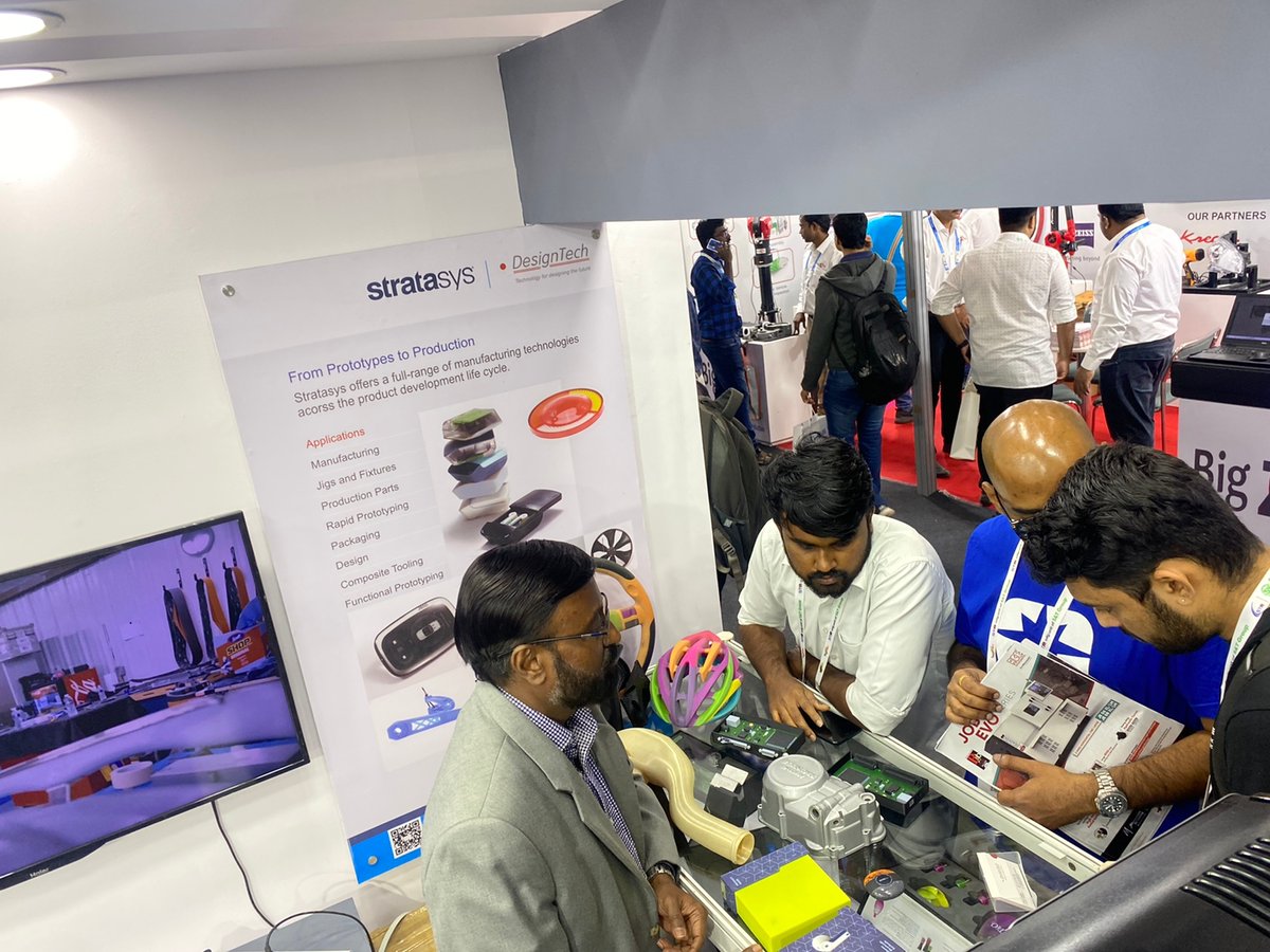 DesignTechSys's tweet image. Witnessing Design Realism with Stratasys Additive Manufacturing at DesignTech Systems, Hall 1B, Stall A115, IMTEX 2023
#imtex2023 #DesignTechSys #stratasys #AdditiveManufacturing