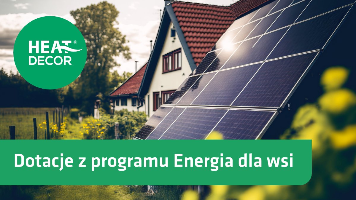 heat_decor's tweet photo. 3 kroki do zdobycia niezależności energetycznej w gospodarstwie rolniczym: 1. własne #OZE i #magazynenergii 2. #termomodernizacja 3. #ogrzewanie elektryczne. Pierwszy krok ułatwi program #energiadlawsi a wszystkie opisaliśmy w tekście: https://t.co/X75Sxo55R9 👈 Przeczytaj! https://t.co/3krJA02LZb