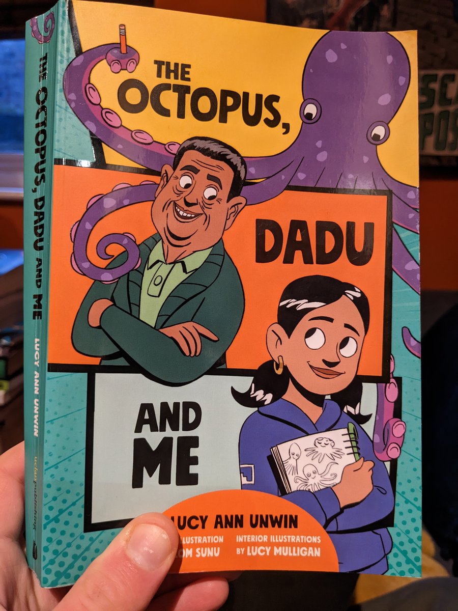 FKA_Tinks's tweet photo. Finished up The Octopus, Dadu and Me last night. I'm probably biased, but it's as fab as I knew it would be, and I'm sure it'll mean so much to so many.

All the love to @LucyAnnUnwin for the success in getting it out in the wide world. Can't wait to boogie tomorrow. 🐙💖🐙💖🐙 https://t.co/m60yhByPjl