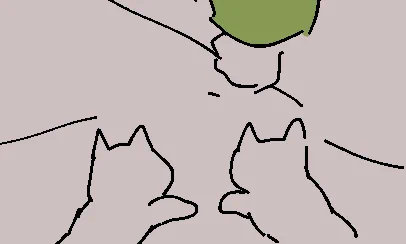 いつも描いてた動物はこうくまと猫とカピバラと馬(きぐるみ) 