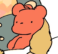 あのオレンジくまで…もう少しちゃんとしたくまもいるよ 