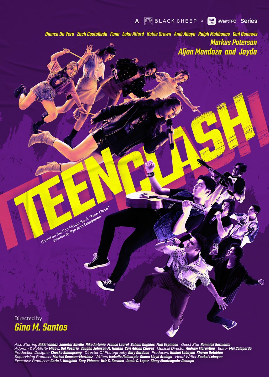 Ayeeeee! 🔥🔥🔥 The #TeenClash official poster is out and dis sh*t be bussin fr 🥵 u better watch ur back cause we finna smash your screens this February! 😈

⚠️STREAMING THIS FEBRUARY ONLY ON <a href="/iwanttfc/">iWant</a>⚠️

#TeenClashPosterDrop