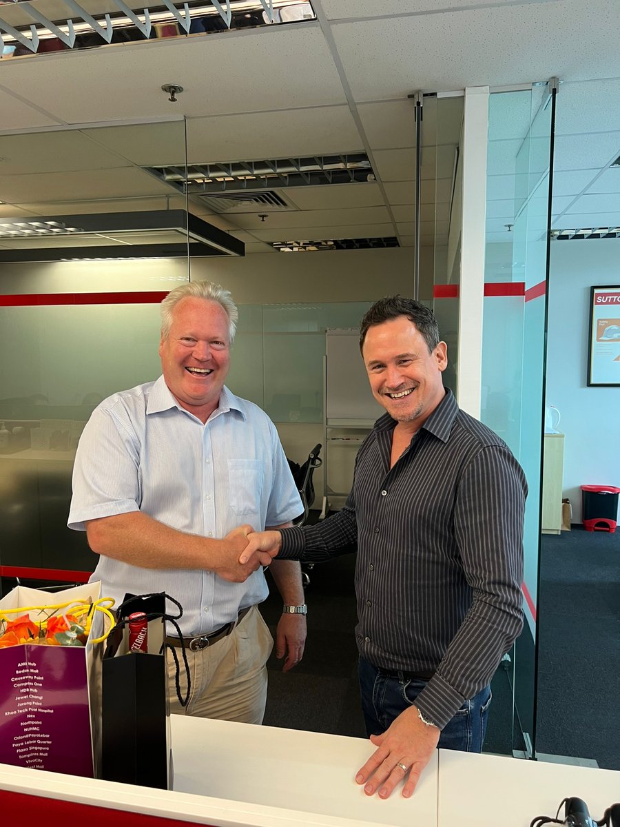 Recently we celebrated a long service award for Jochen Krapp, Regional Director - South Asia and Middle East, who achieved an impressive 25-year milestone with the business!

 Thanks for the years of hard work Jochen!