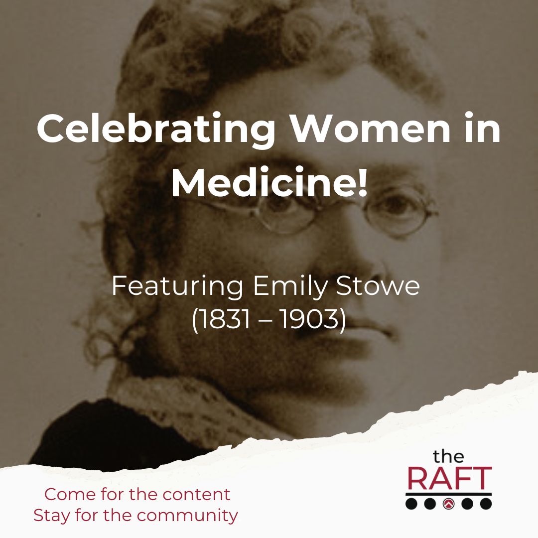 A former school principal, Emily Stowe became the first woman in Canada to establish a medical practice in 1867. Throughout her career, Emily fought for education and the rights of female workers and is widely considered the founder of women's suffrage in Canada.