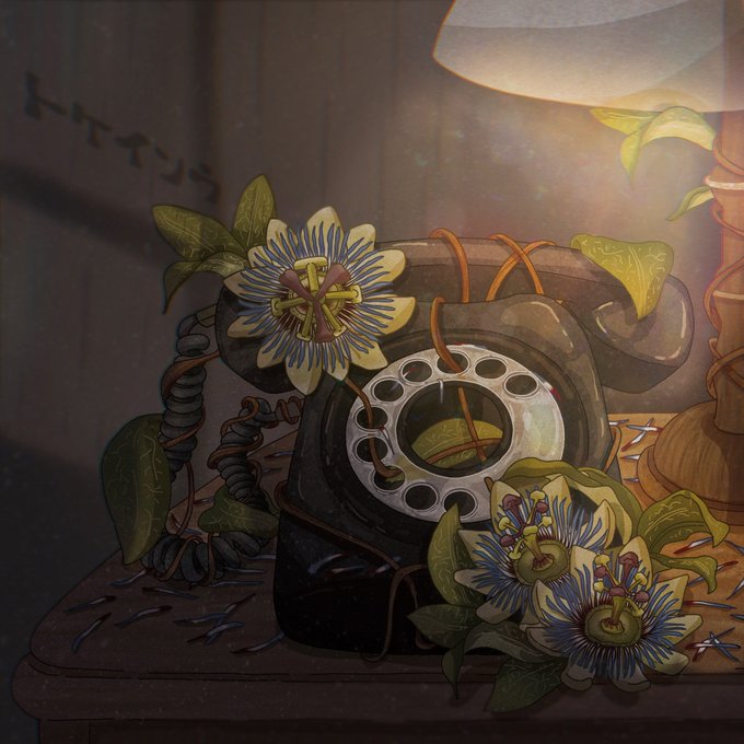 「flower phonograph」 illustration images(Latest)