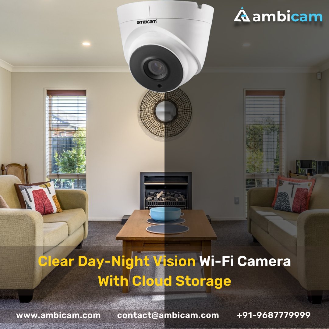 TheAmbicam's tweet photo. Don't worry, we have solutions for all your problems, our WIFI cameras have clear day and night vision with FHD quality and cloud storage.
For More Information Visit, https://t.co/lbYTOxNWwk
#ambicam #wificamera #cloudstorage #daynightvision #cctvcamera #security https://t.co/JtyJW8wg3w