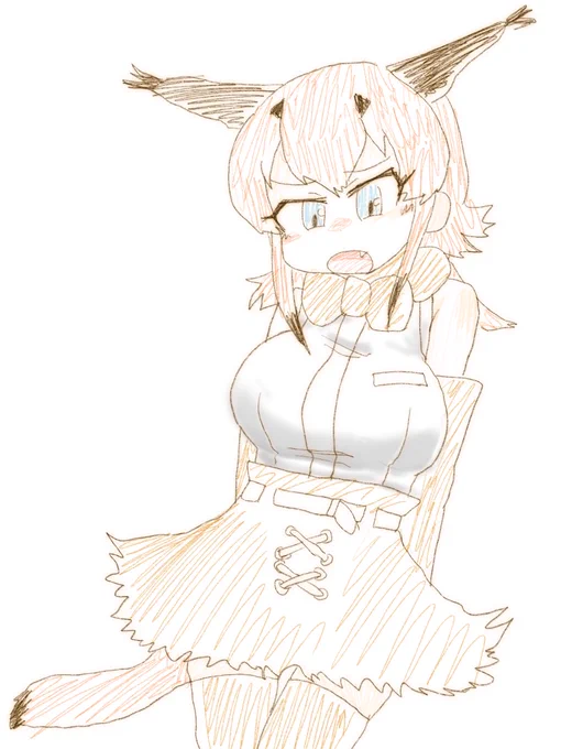 カラカルを描きたい病に陥った 