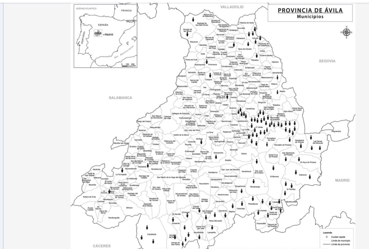 RuralxData's tweet image. Cómo sería el reparto de la población por municipios si vivieran 100 personas en la provincia de Ávila? Veamos 🧵 👇 #avila #reparto #poblacional #demografia #despoblacion #visualizacion