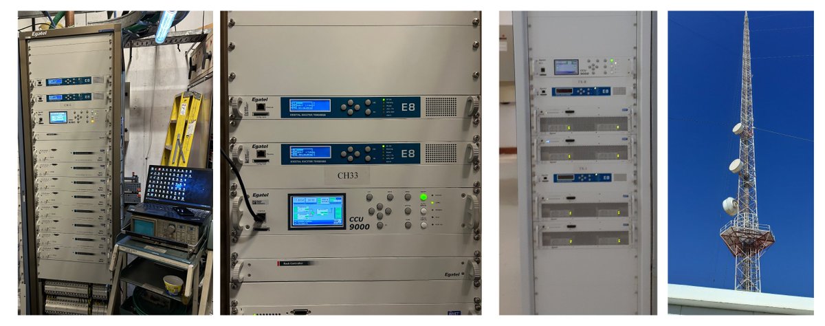 Nuestros compañeros nos envian estas bonitas fotos tomadas la semana pasada en distintas partes del mundo durante el Commisioning de un Tx. 11.5KW, así como en la Formación impartida a nuestros clientes en equipos de hasta 1KW.