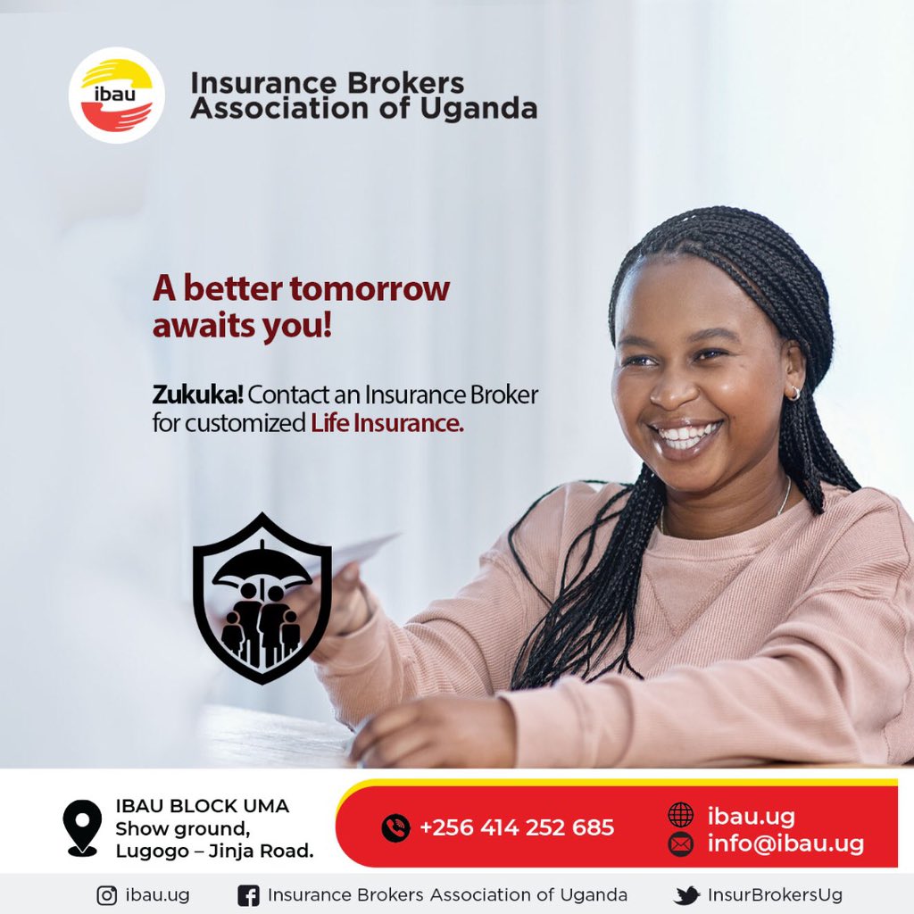 InsurBrokersUg's tweet photo. A better tomorrow awaits you, Zukuka‼️

Contact an Insurance Broker for a customized Life Insurance Cover.

🔗 https://t.co/BTgIonb60f

#IBAU #LifeInsurance #LifeInsuranceCover #InsuranceBroker #FridayFeeling #Zukuka https://t.co/AGR7UUMzEc