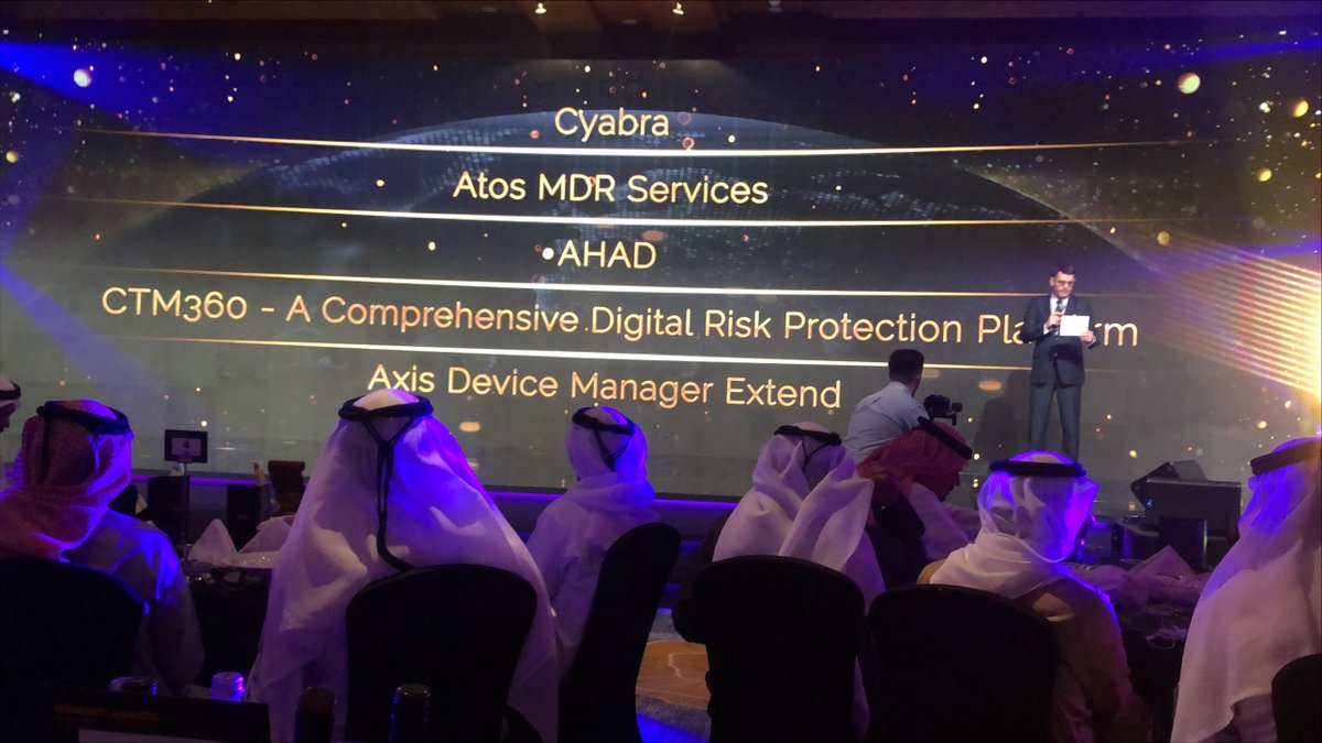 DwayneNcloud's tweet image. 🏆 Atos Managed Detection and Response service (#MDR) and the AIsaac platform for Cyber Analytics and Hybrid SecOps won the #Cybersecurity service of the year award at #intersecexpo 2023. 👏 
@IntersecExpo #CyberSecurity