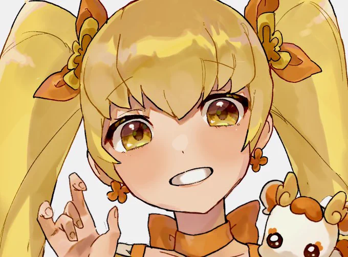 過去絵キュアサンシャインかわいいので再掲 