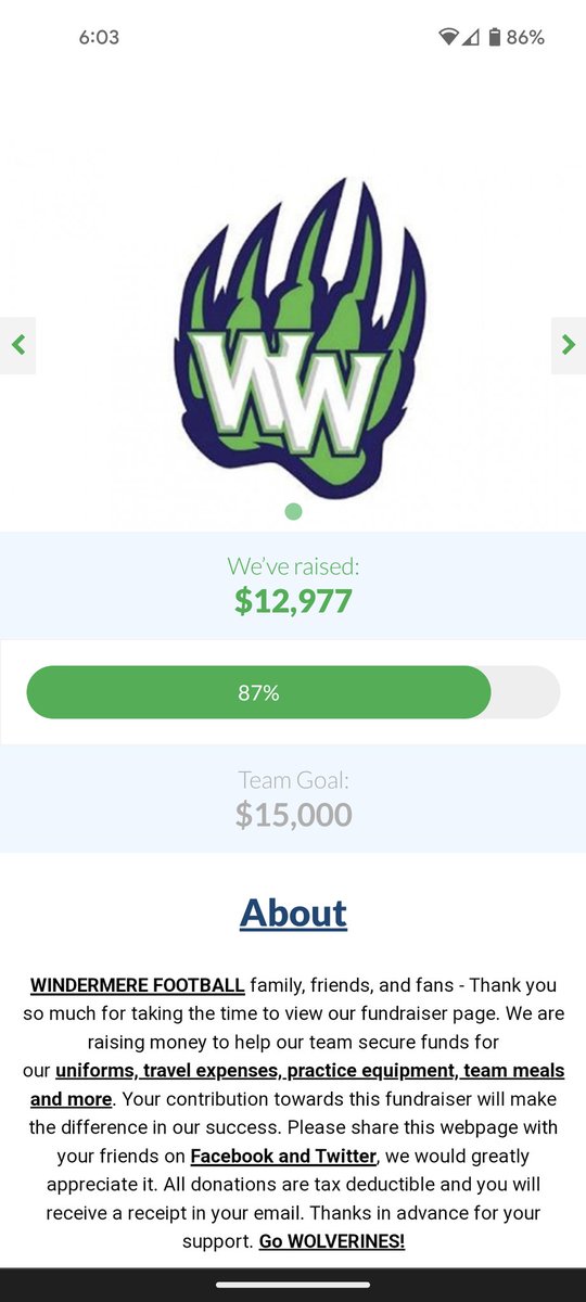 UCF6JB's tweet photo. 🚨Public Service Announcement🚨

Not all fundraising platforms are created equal. Vertical Raise continues to invest money into our technology increasing how much we help your team raise year after year. 

⬇️ Vertical Raise on the left. Our competitor on the right. ⬇️ https://t.co/Ioih9L0qoy