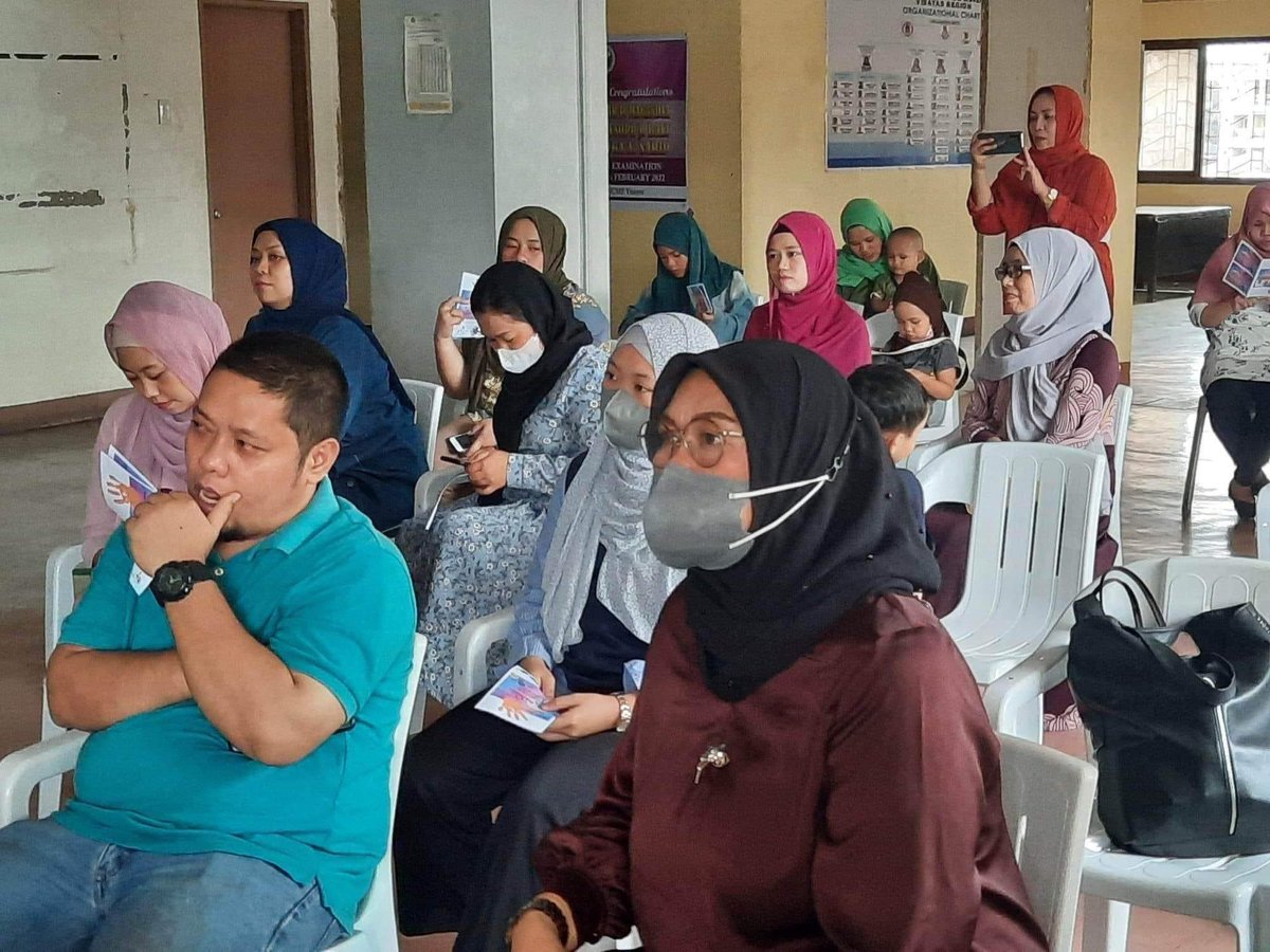 NCMF_BER's tweet photo. The NCMF-Visayas under the leadership of Director Onasis Omar Balt, through the Gender and Development (GAD) Unit led by Focal Person Hanefah M. Sultan, conducted Lectures on Anti-Violence against Women held on January 24, 2022 at the NCMF-Visayas Regional Office, Cebu city. https://t.co/YXNnEMNTEG