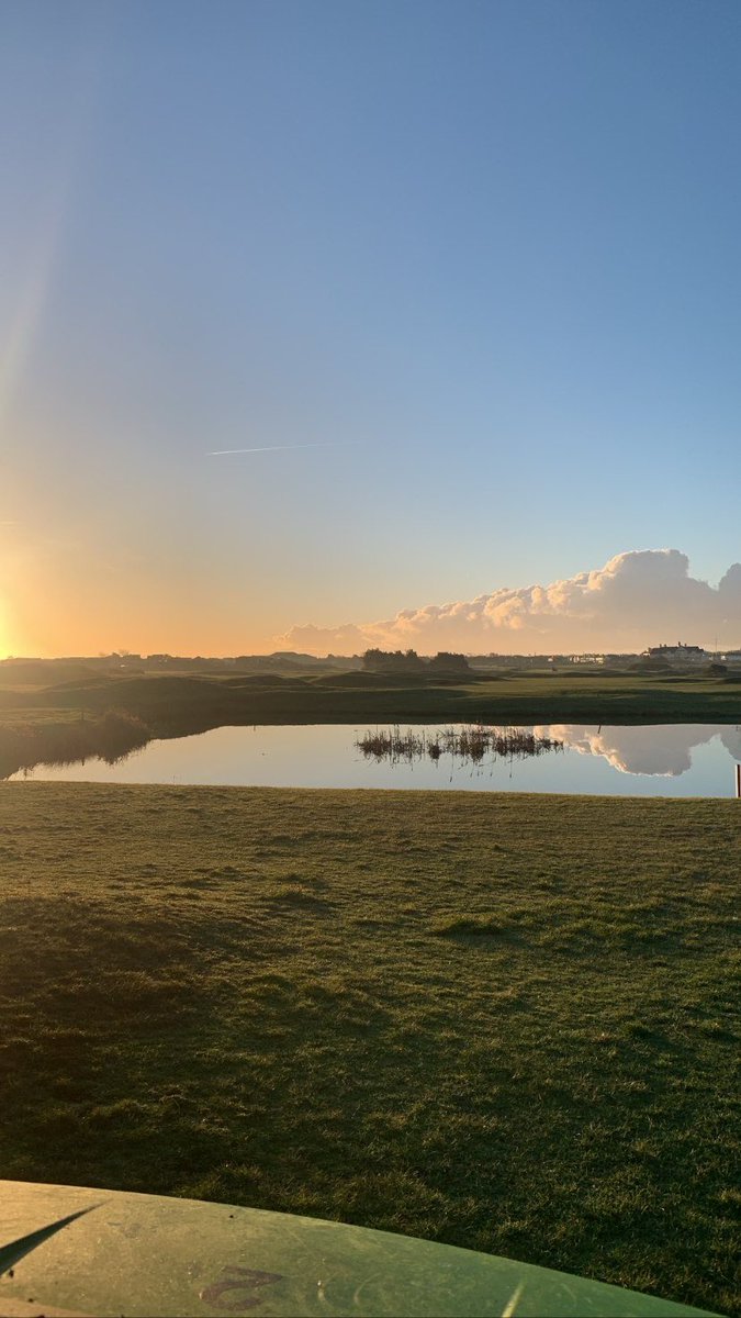 They don’t get much better than that..💯👌🏻 what a morning on the links! @stannesgreens @StAnnesOldLinks