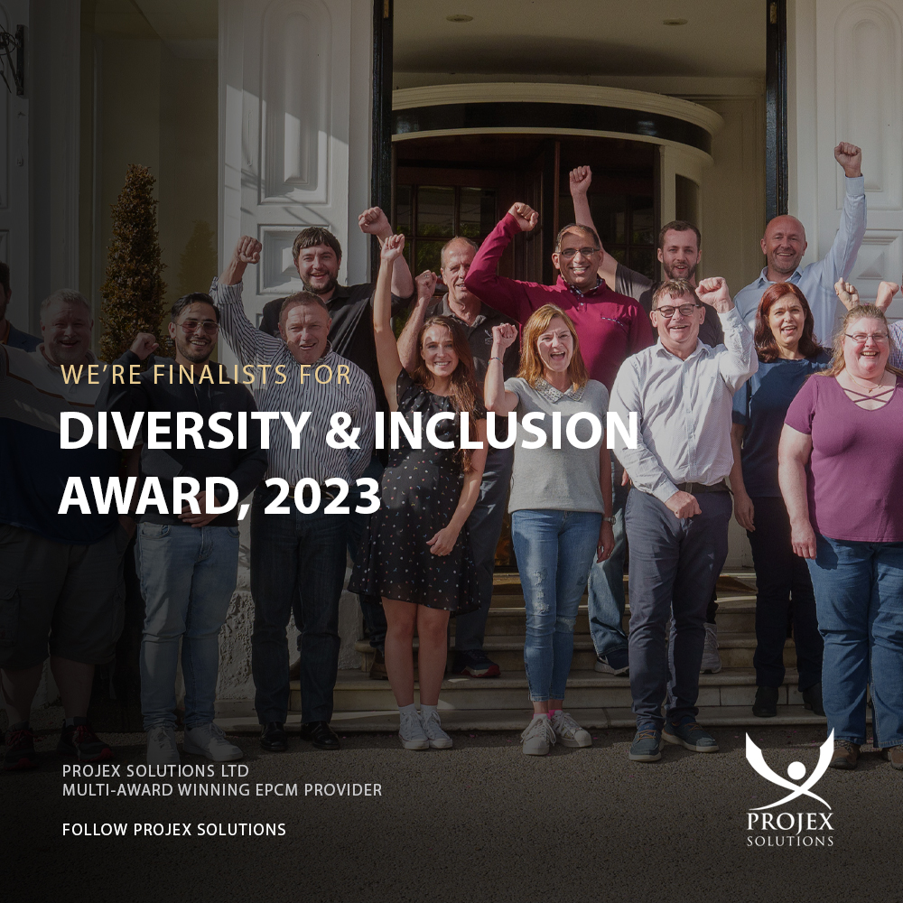 ProjexSolLtd's tweet image. We're excited to announce, that Projex Solutions has been shortlisted as a finalist for the Diversity & Inclusion Award, 2023 - Yorkshire & Humber!
Fingers crossed for our first award of the year! 🤞