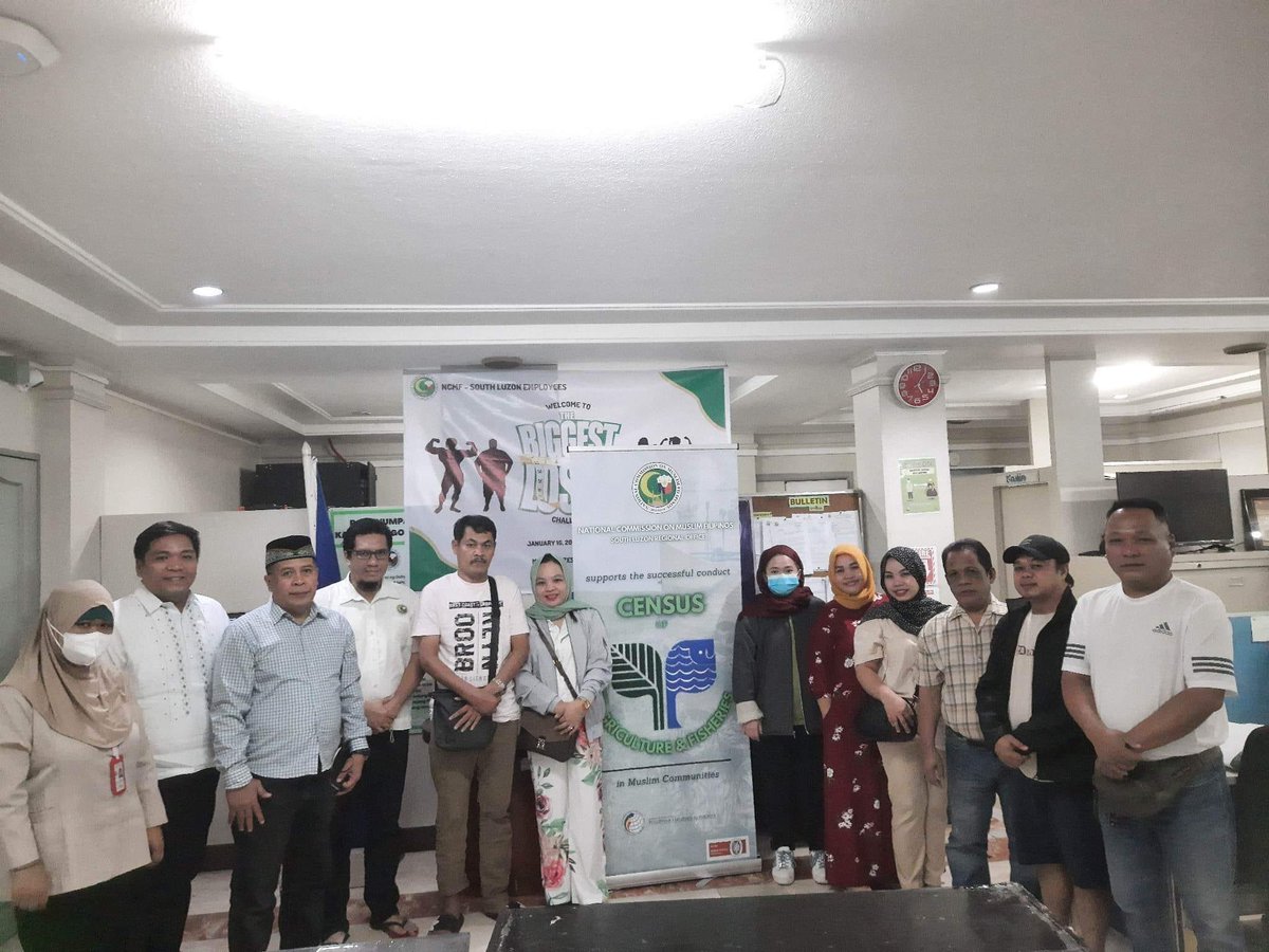 NCMF_BER's tweet photo. The NCMF-South Luzon Regional
Office through Settlement Division under Chief Leizel Liza C. Meneses, launched the Awareness Campaign on the Resolution Enjoining Government Agencies to Provide Assistance for the Conduct of Agriculture and Fisheries Census in Taytay, Rizal. https://t.co/SasaobNRJa