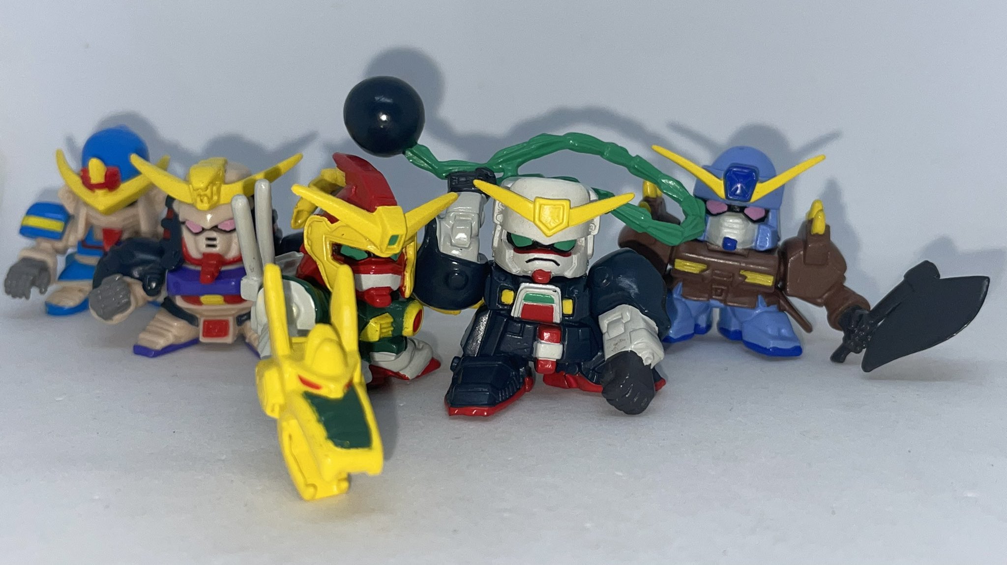 SD ガンダム MINI DEFENDER PLAYSET 新品未開封 SD Gundam Force Mini Defender Set 1 [Bandai, 2004] - Double