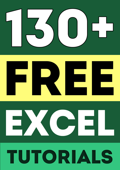 exceltoexcel's tweet image. 130+ *FREE* Excel Tutorials in ONE File
Click here: bit.ly/3FEgDez
Follow @exceltoexcel for daily Excel tips, tricks, and tutorials.